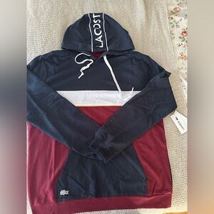 Lacoste hooded long sleeve shirt